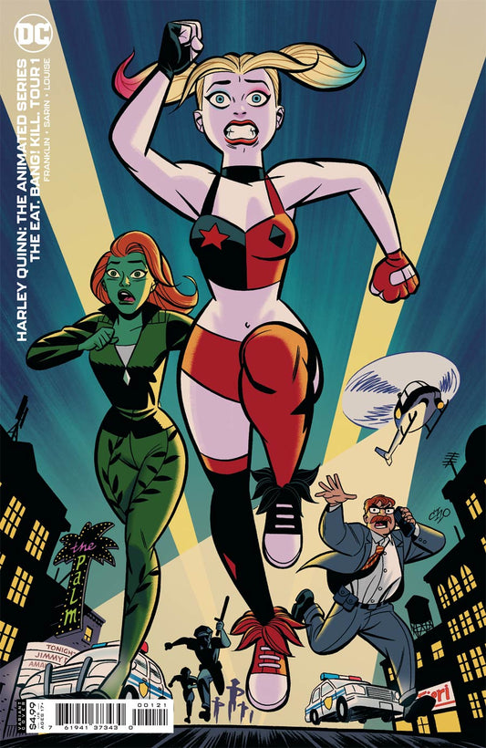 HARLEY QUINN THE ANIMATED SERIES THE EAT BANG KILL TOUR 1 (OF 6) CVR B MICHAEL CHO CARD STOCK VAR (09/15/2021) - DelsBricks Toys & CollectiblesComic BooksDelsBricks Toys & CollectiblesUnknown Comic Books