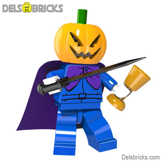 Halloween Headless Horseman Lego Minifigures