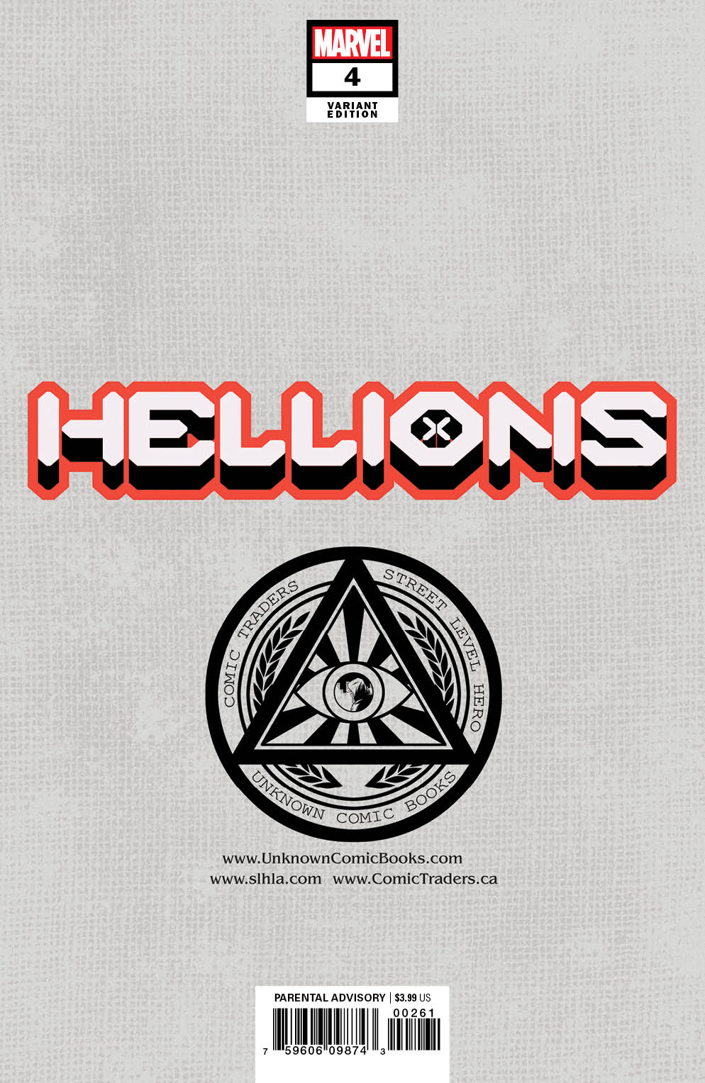 Hellions 4 Unknown Comics Jay Anacleto Exclusive Virgin Var (09/16/2020) - DelsBricks Toys & CollectiblesCOMIC BOOK EXCLUSIVEDelsBricks Toys & CollectiblesUnknown Comic Books
