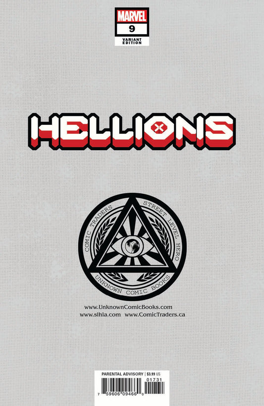 Hellions 9 Unknown Comics Lucas Werneck Exclusive Var (02/03/2021) - DelsBricks Toys & CollectiblesCOMIC BOOK EXCLUSIVEDelsBricks Toys & CollectiblesUnknown Comic Books