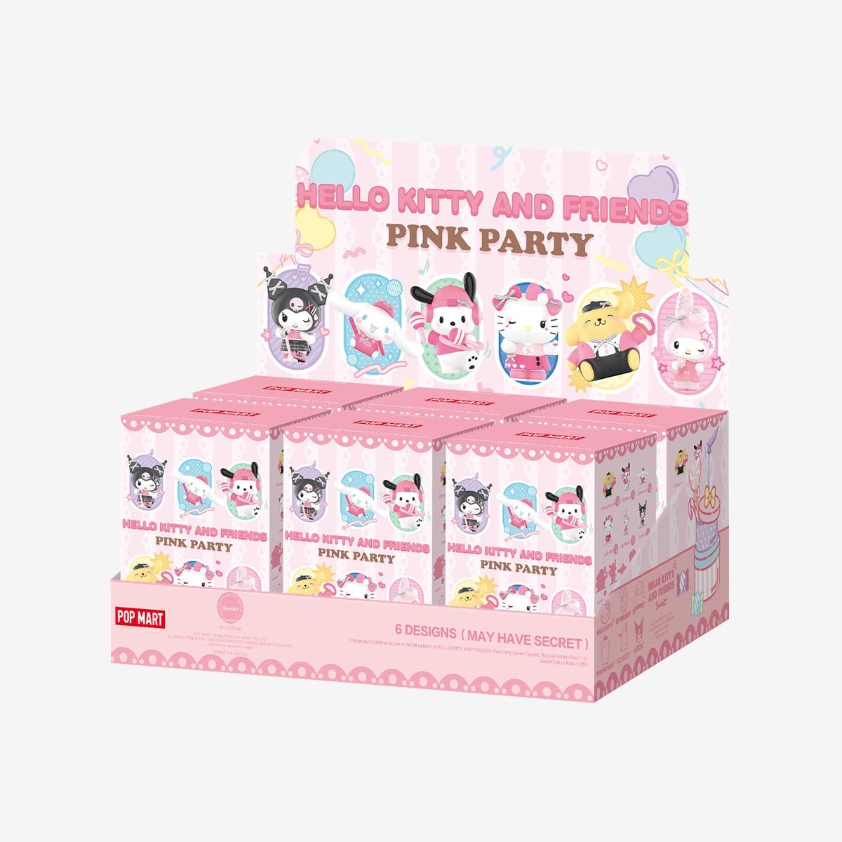 Hello Kitty and Friends Pink Party Series Blind Box Figure | POP MART - DelsBricks Toys & CollectiblesFigureDelsBricks Toys & CollectiblesSuper Anime Store