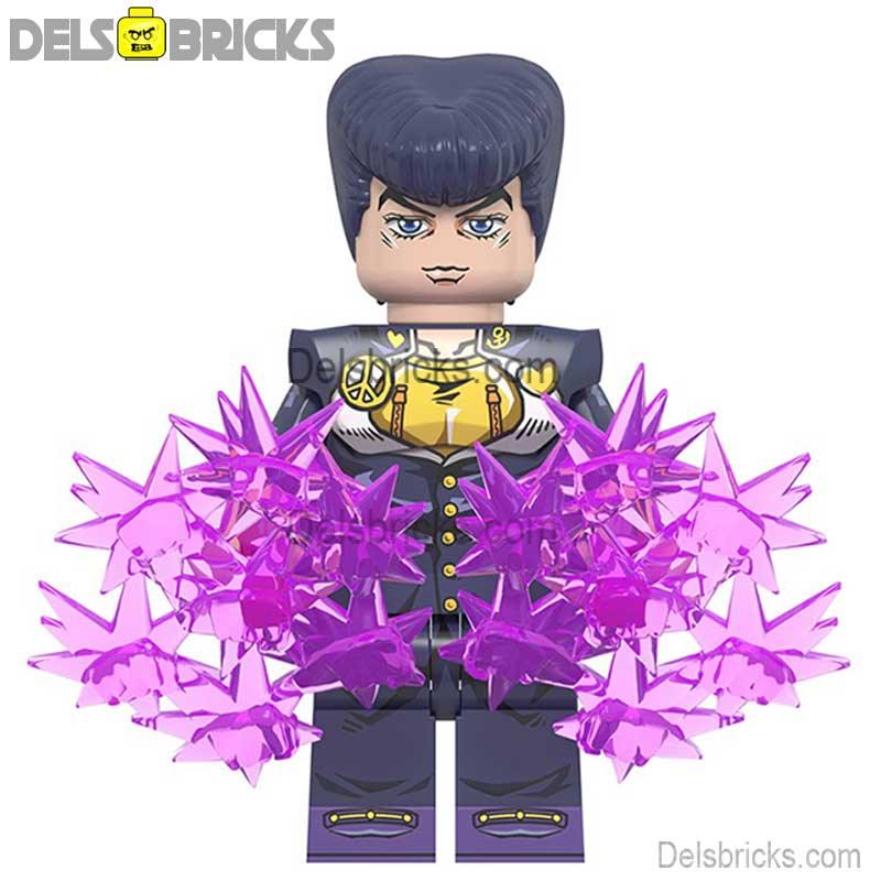 Higashikata Josuke JoJo's Bizarre Adventure Anime Lego Minifigures custom toys - DelsBricks MinifiguresMinifiguresDelsBricks MinifiguresDelsbricks