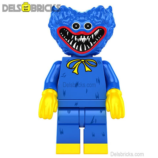 Huggy Wuggy Poppy playtime Lego Minifigures custom toys - DelsBricks MinifiguresLego Horror MinifiguresDelsBricks MinifiguresDelsbricks.com