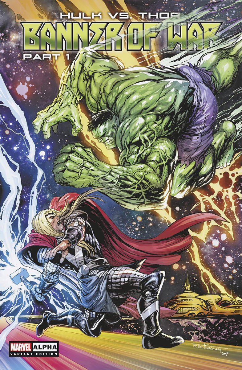 Hulk Vs. Thor: Banner Of War Alpha 1 Unknown Comics Tyler Kirkham Exclusive Var (05/04/2022) (05/11/2022) - DelsBricks Toys & CollectiblesCOMIC BOOK EXCLUSIVEDelsBricks Toys & CollectiblesUnknown Comic Books