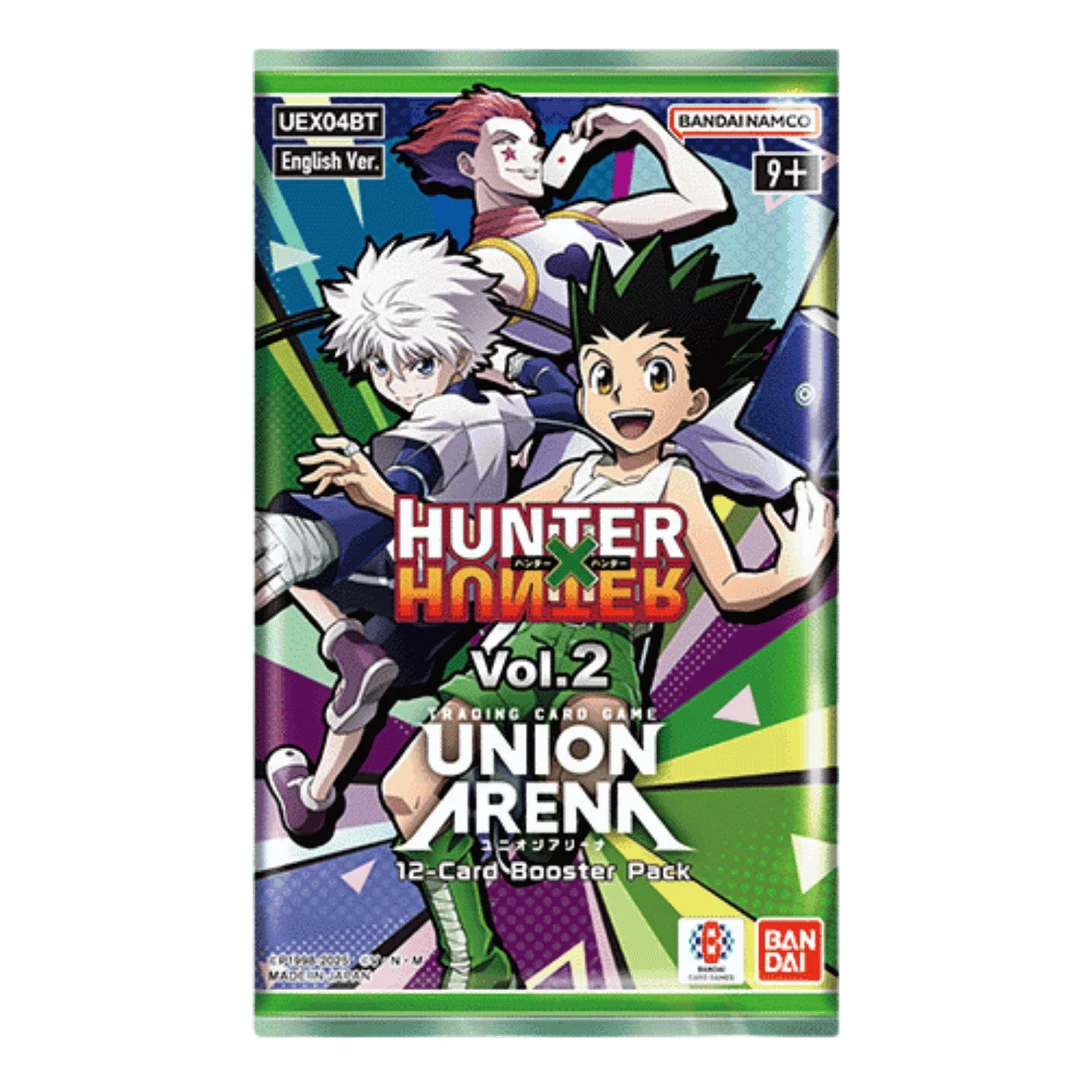 HUNTER X HUNTER Vol.2 [UEX04BT] Union Arena Booster Pack (1 Booster Pack) - DelsBricks Toys & CollectiblesCollectible Trading CardsDelsBricks Toys & CollectiblesSuper Anime Store