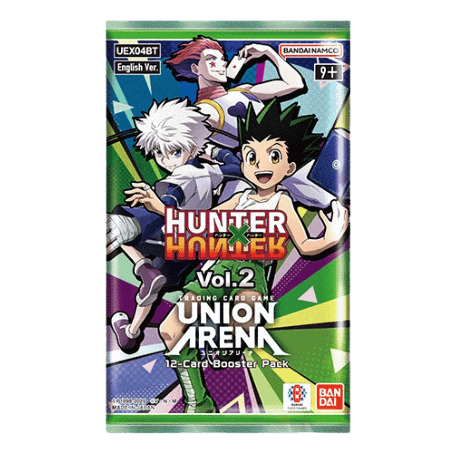 HUNTER X HUNTER Vol.2 [UEX04BT] Union Arena Booster Pack (1 Booster Pack) - DelsBricks Toys & CollectiblesCollectible Trading CardsDelsBricks Toys & CollectiblesSuper Anime Store