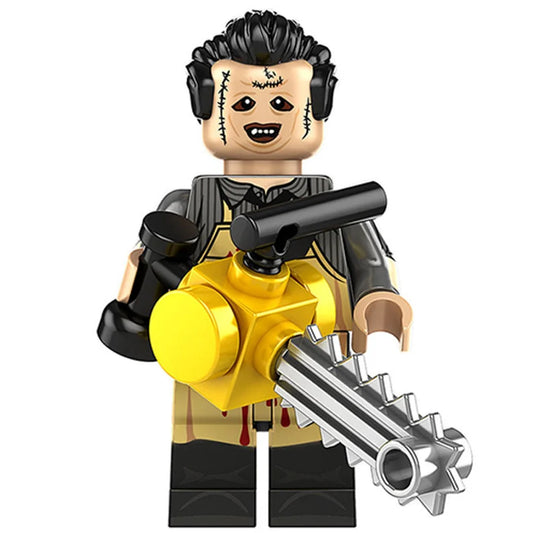 Leatherface Texas Chainsaw massacre - New Lego Horror Minifigures Delsbricks.com   