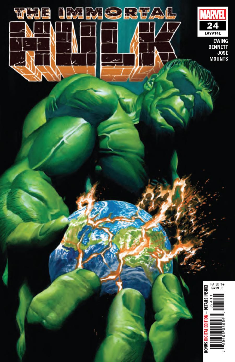 IMMORTAL HULK 24 (09/18/2019) - DelsBricks Toys & CollectiblesComic BooksDelsBricks Toys & CollectiblesUnknown Comic Books