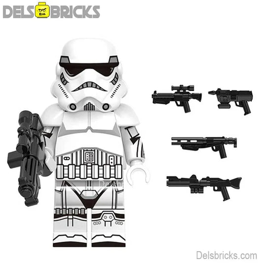 Imperial Stormtrooper & Blasters Lego Star Wars Minifigures Custom Toys - DelsBricks MinifiguresLego Star Wars MinifiguresDelsBricks MinifiguresDelsbricks.com