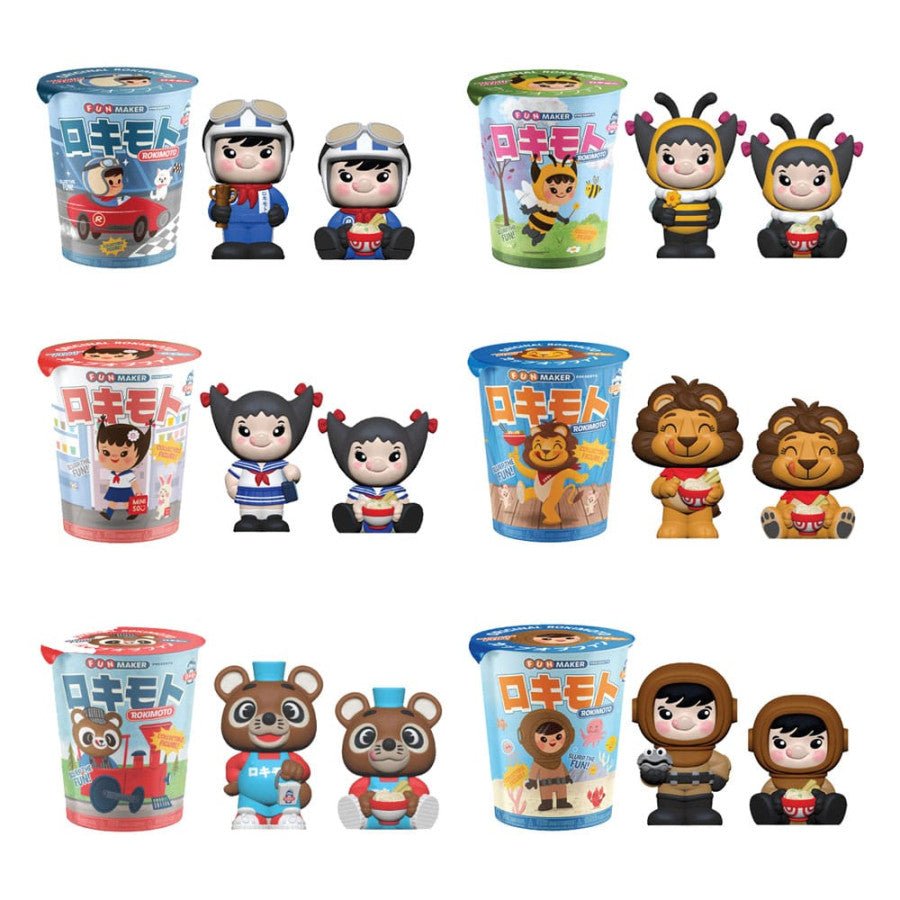 [IN STOCK] Funmaker Inc. ROKIMOTO Series 2 (1 in 4 Chance at SLURPRISE!) - DelsBricks Toys & CollectiblesDelsBricks Toys & CollectiblesRalphie's Funhouse