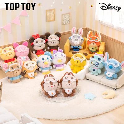 [In Stock] MINISO Disney Squinting Sleepwear Series Plush Keychains Gift Blind Box - DelsBricks Toys & CollectiblesDelsBricks Toys & CollectiblesRalphie's Funhouse