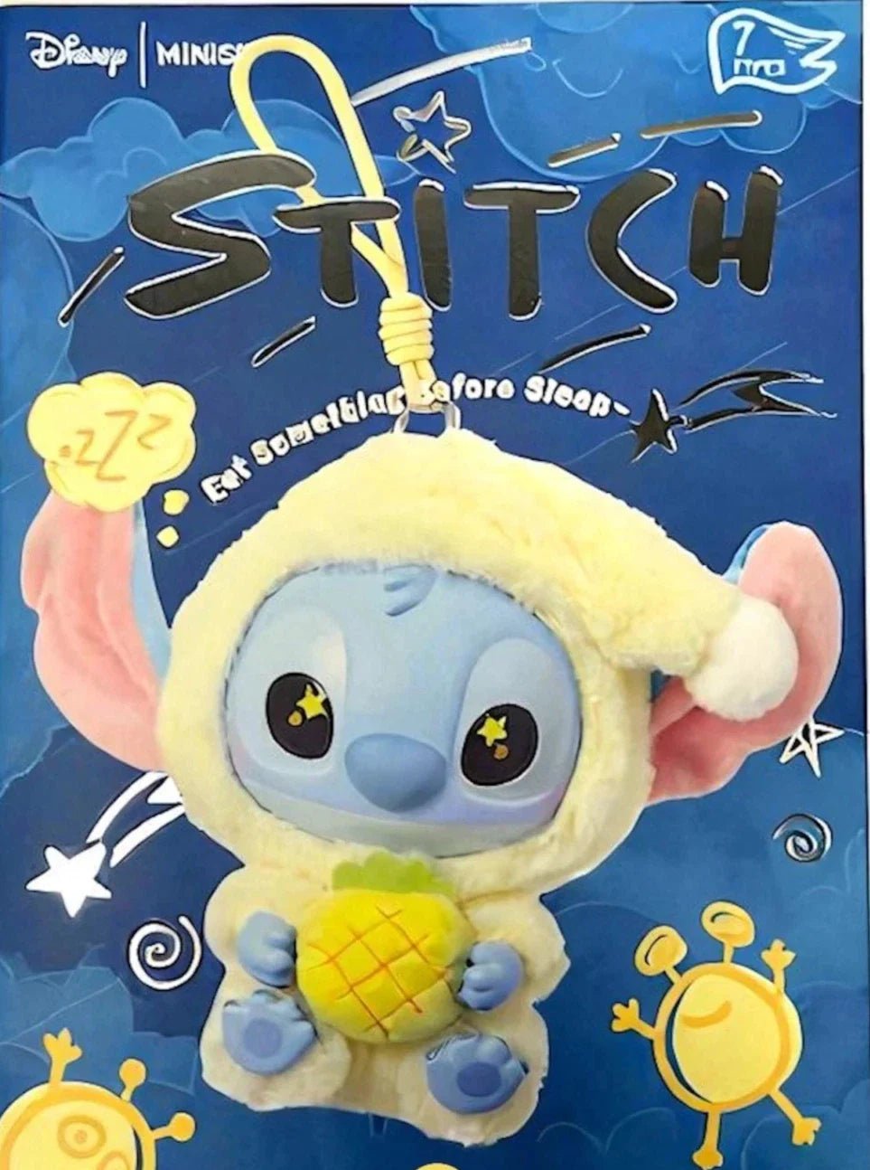 [In Stock] MINISO Stitch Eat Something Before Sleep Plush Keychain Blind Box - DelsBricks Toys & CollectiblesDelsBricks Toys & CollectiblesRalphie's Funhouse