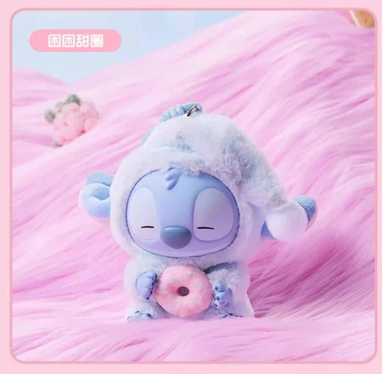 [In Stock] MINISO Stitch Eat Something Before Sleep Plush Keychain Blind Box - DelsBricks Toys & CollectiblesDelsBricks Toys & CollectiblesRalphie's Funhouse