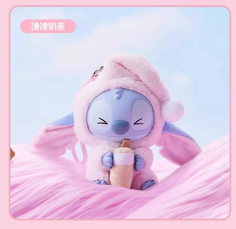 [In Stock] MINISO Stitch Eat Something Before Sleep Plush Keychain Blind Box - DelsBricks Toys & CollectiblesDelsBricks Toys & CollectiblesRalphie's Funhouse
