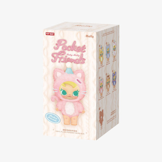 [IN STOCK] POPMART BABY MOLLY Pocket Friends Series Vinyl Plush Pendant Blind Box - DelsBricks Toys & CollectiblesDelsBricks Toys & CollectiblesRalphie's Funhouse