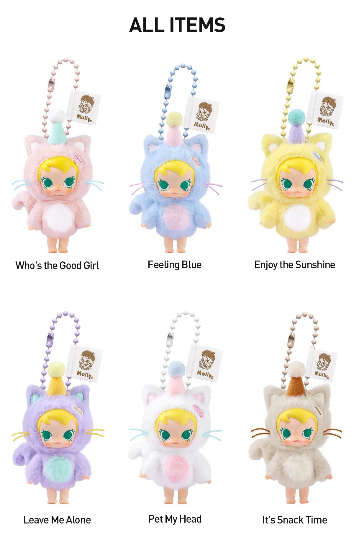 [IN STOCK] POPMART BABY MOLLY Pocket Friends Series Vinyl Plush Pendant Blind Box - DelsBricks Toys & CollectiblesDelsBricks Toys & CollectiblesRalphie's Funhouse