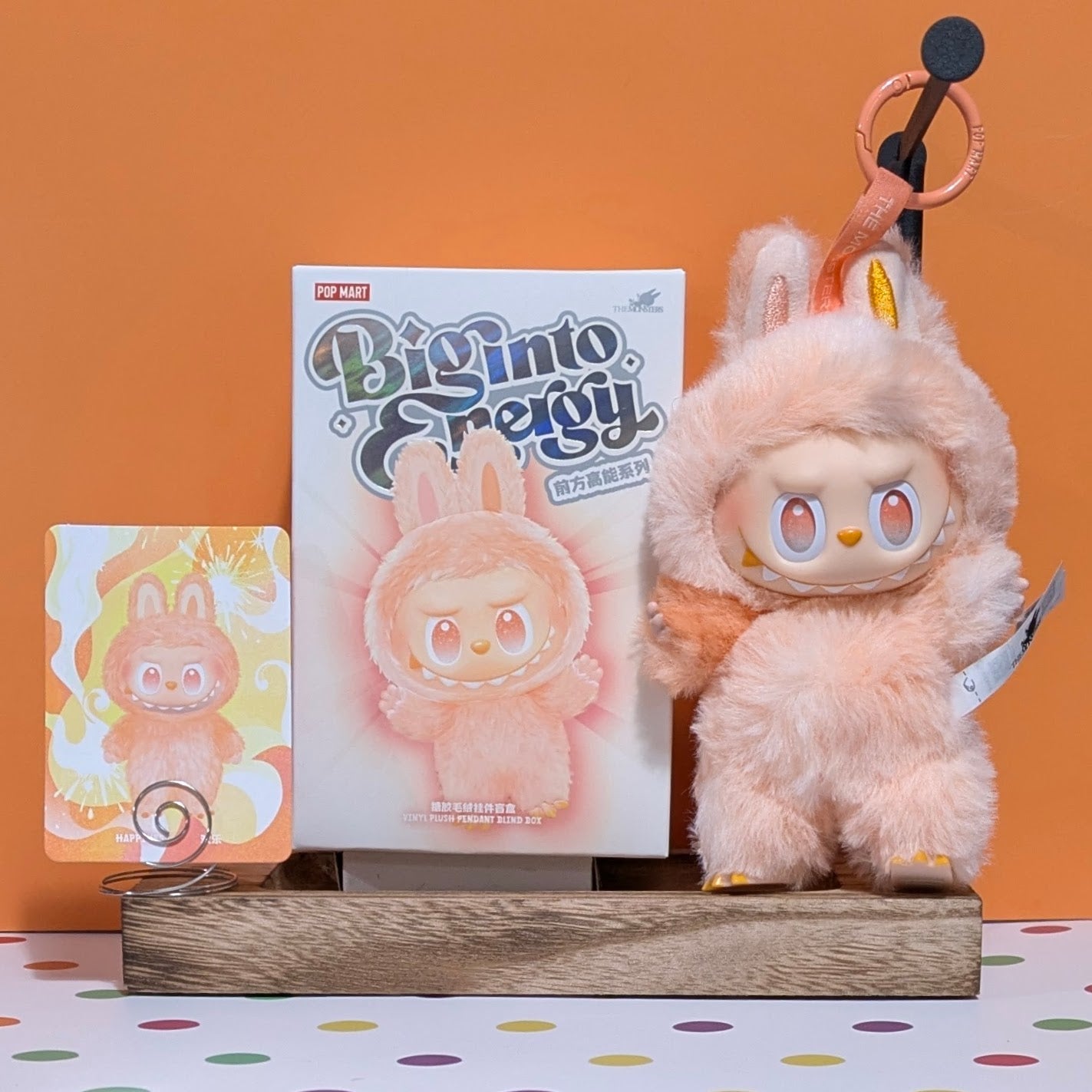 [In Stock] POPMART Big into Energy Series - Vinyl Plush Pendant Blind Box Labubu - DelsBricks Toys & CollectiblesDelsBricks Toys & CollectiblesRalphie's Funhouse
