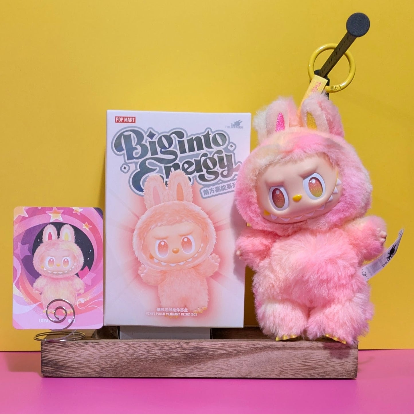 [In Stock] POPMART Big into Energy Series - Vinyl Plush Pendant Blind Box Labubu - DelsBricks Toys & CollectiblesDelsBricks Toys & CollectiblesRalphie's Funhouse