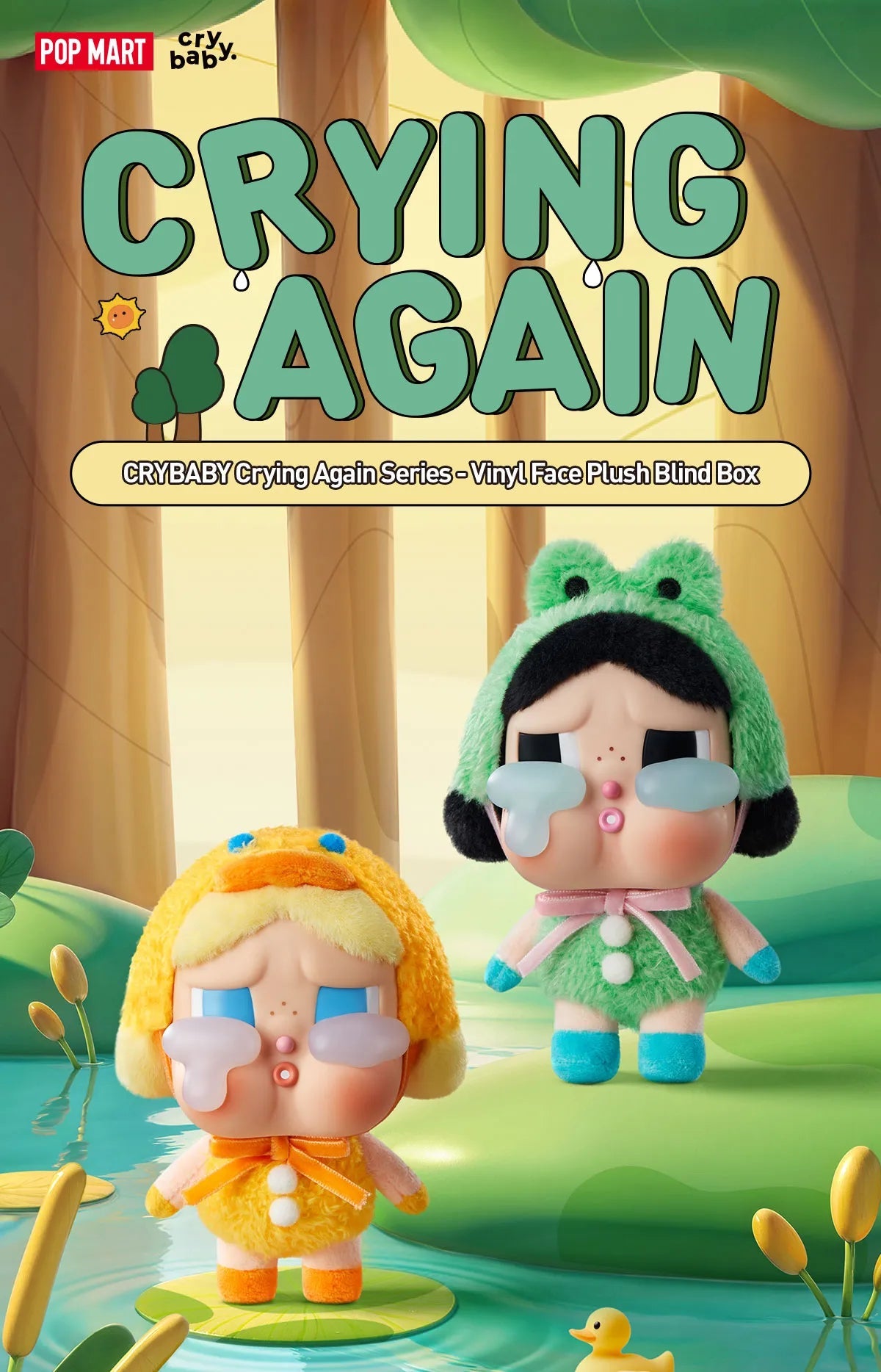 [IN STOCK] POPMART CRYBABY Crying Again Series - Vinyl Face Plush Blind Box - DelsBricks Toys & CollectiblesDelsBricks Toys & CollectiblesRalphie's Funhouse