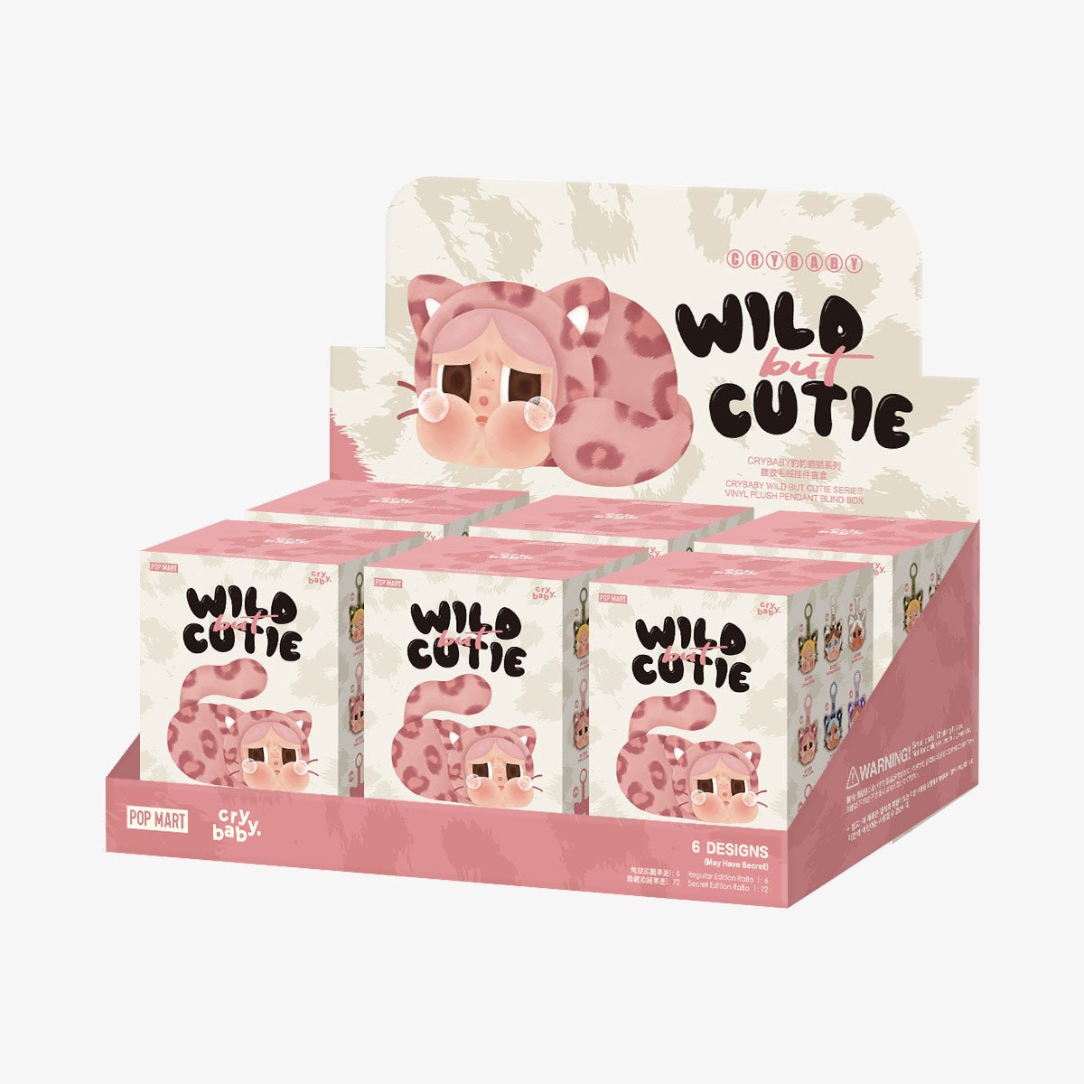 [IN STOCK] POPMART CRYBABY Wild but Cutie Series - Vinyl Plush Pendant Blind Box - DelsBricks Toys & CollectiblesDelsBricks Toys & CollectiblesRalphie's Funhouse