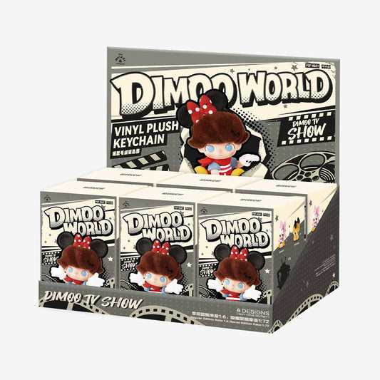 [In Stock] POPMART DIMOO WORLD × DISNEY Series - Vinyl Plush Keychain Blind Box (SEALED) - DelsBricks Toys & CollectiblesDelsBricks Toys & CollectiblesRalphie's Funhouse