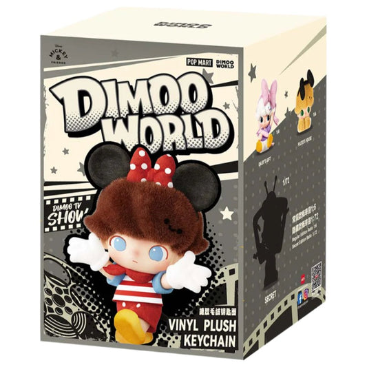 [In Stock] POPMART DIMOO WORLD × DISNEY Series - Vinyl Plush Keychain Blind Box (SEALED) - DelsBricks Toys & CollectiblesDelsBricks Toys & CollectiblesRalphie's Funhouse