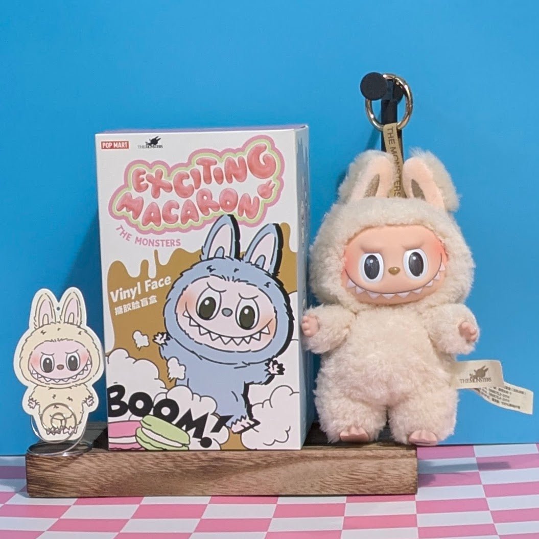 [IN STOCK] POPMART Exciting Macaron Vinyl Face Blind Box Labubu - DelsBricks Toys & CollectiblesDelsBricks Toys & CollectiblesRalphie's Funhouse