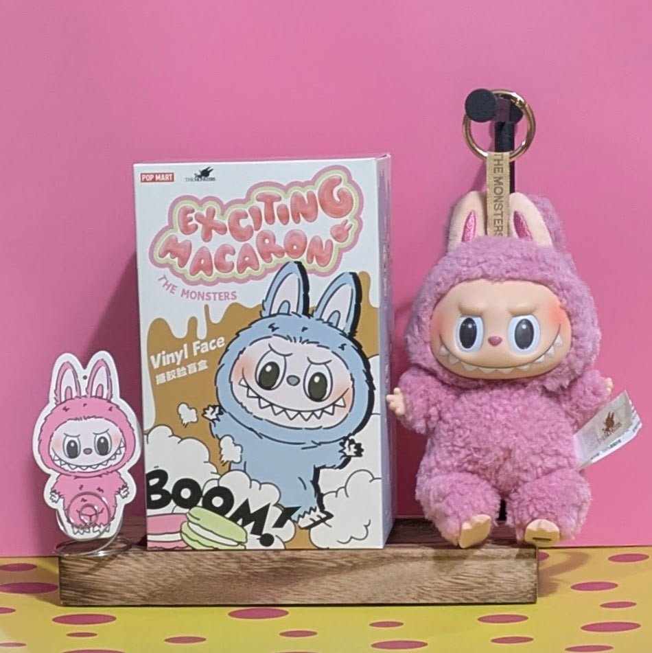 [IN STOCK] POPMART Exciting Macaron Vinyl Face Blind Box Labubu - DelsBricks Toys & CollectiblesDelsBricks Toys & CollectiblesRalphie's Funhouse