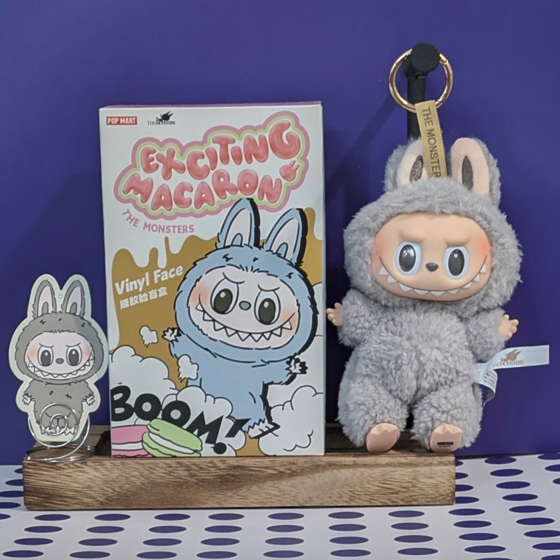 [IN STOCK] POPMART Exciting Macaron Vinyl Face Blind Box Labubu - DelsBricks Toys & CollectiblesDelsBricks Toys & CollectiblesRalphie's Funhouse
