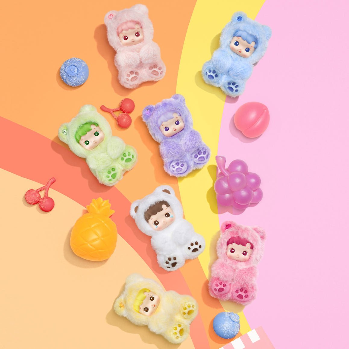 [In Stock] POPMART HACIPUPU Gummy Bear Series - Vinyl Plush Pendant Blind Box (SEALED) - DelsBricks Toys & CollectiblesDelsBricks Toys & CollectiblesRalphie's Funhouse