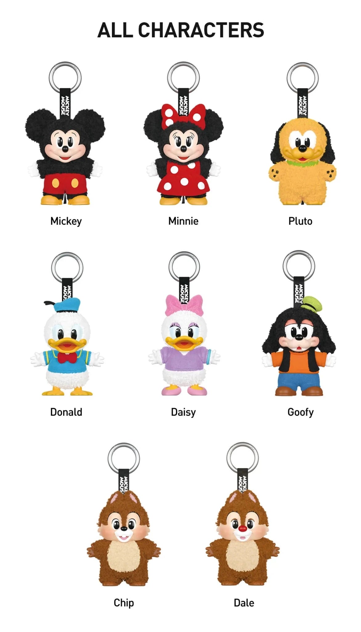 [IN STOCK] POPMART Mickey Family Cute Together Keychain Series Figures - DelsBricks Toys & CollectiblesDelsBricks Toys & CollectiblesRalphie's Funhouse