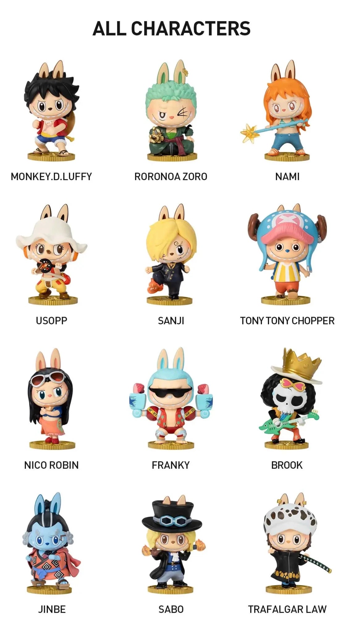 [In Stock] POPMART One Piece Series Figures Labubu (SEALED) - DelsBricks Toys & CollectiblesDelsBricks Toys & CollectiblesRalphie's Funhouse