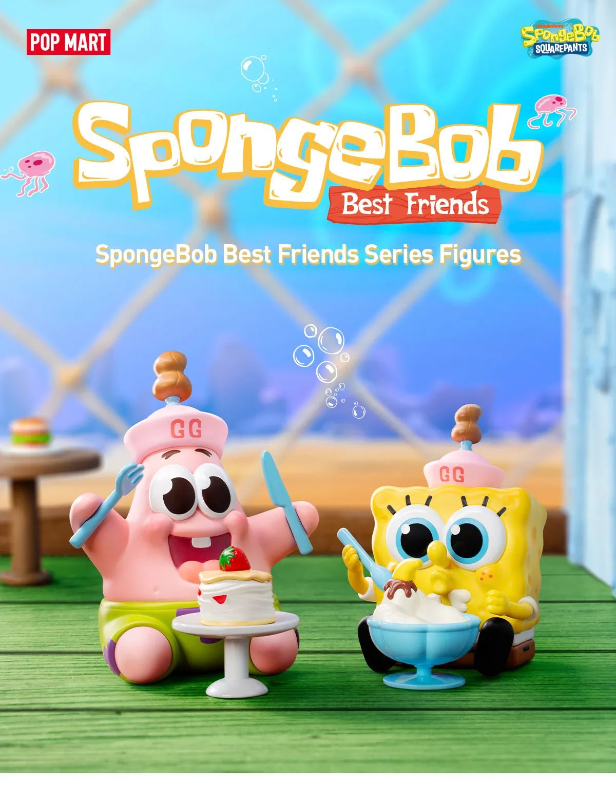 [In Stock] POPMART SpongeBob Best Friends Series Figures Blind Box - DelsBricks Toys & CollectiblesDelsBricks Toys & CollectiblesRalphie's Funhouse