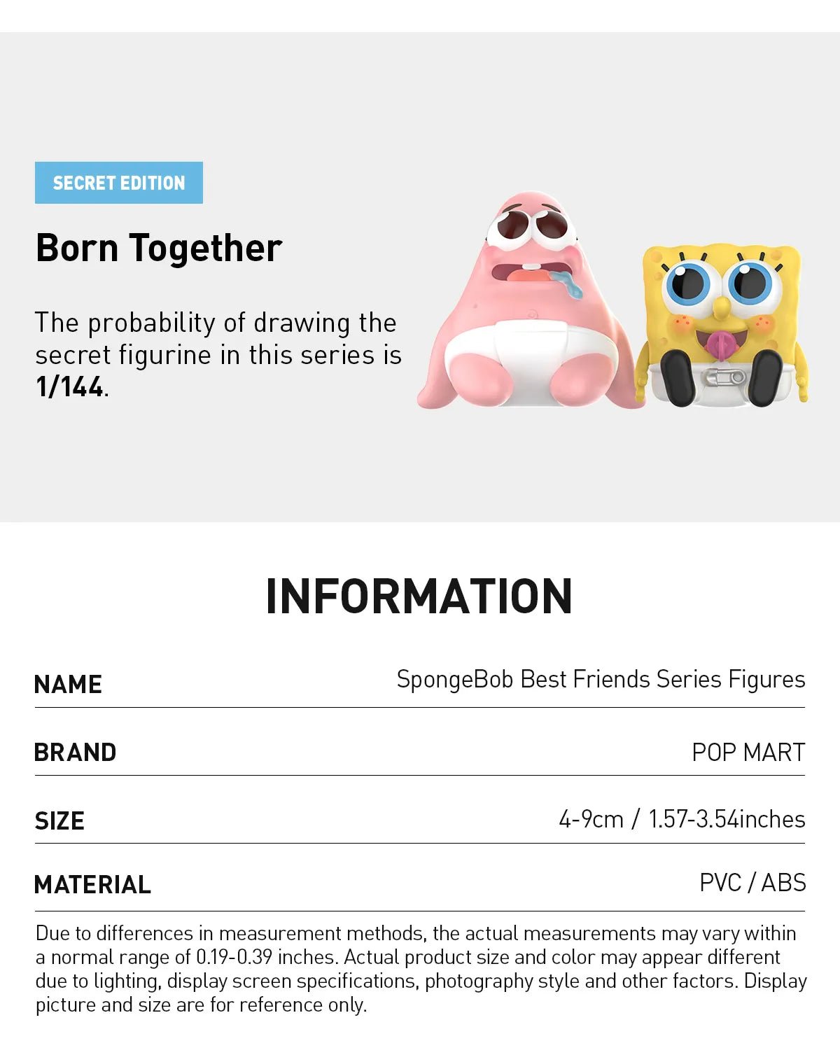 [In Stock] POPMART SpongeBob Best Friends Series Figures Blind Box - DelsBricks Toys & CollectiblesDelsBricks Toys & CollectiblesRalphie's Funhouse