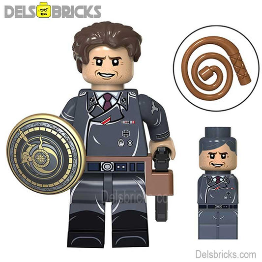 Indiana Jones in Nazi suit disguise | Lego Minifigures Custom Toys - DelsBricks MinifiguresMinifiguresDelsBricks MinifiguresDelsbricks