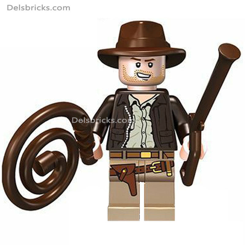 Indiana Jones Minifigures Delsbricks   