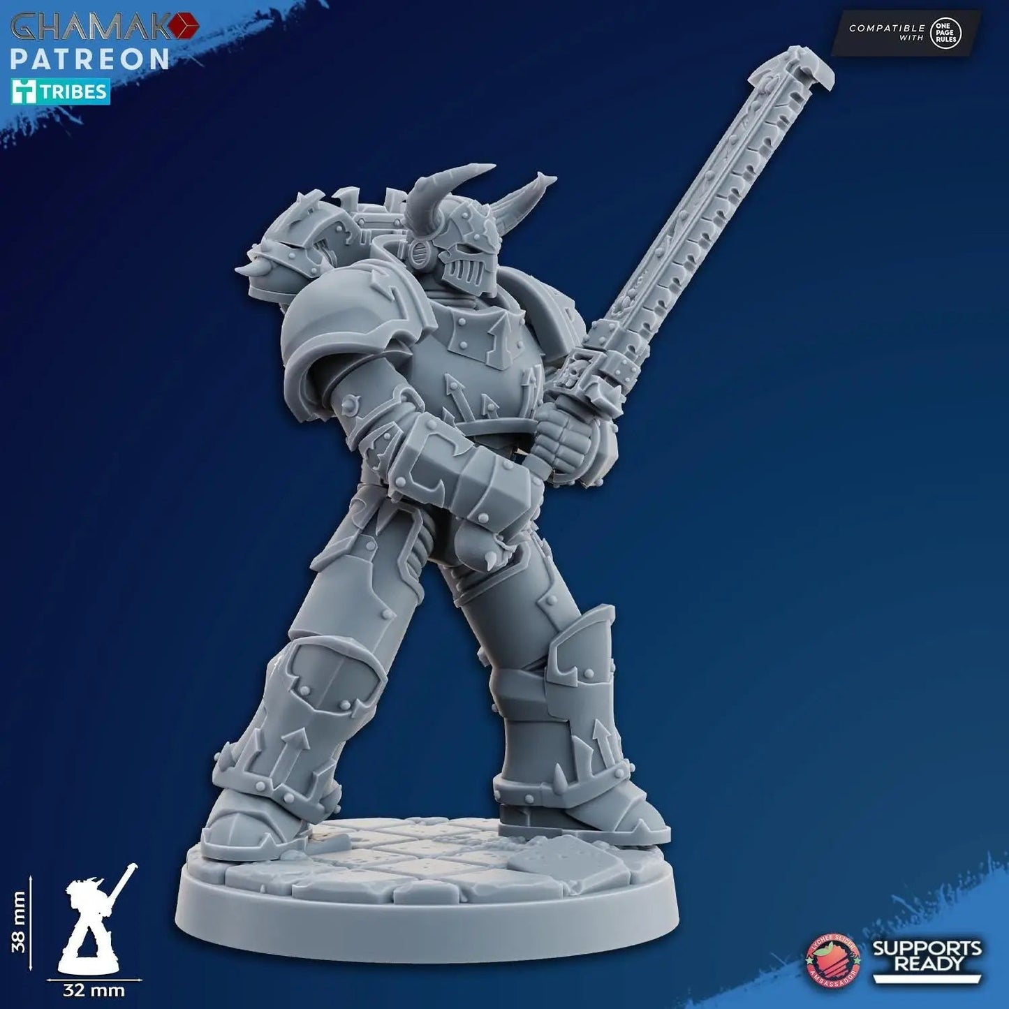 Inner Circle Brotherhood by Ghamak Sci - fi 28mm Heroic Scale Miniature, 32mm tall, 6 - 10 Units, Proxy, Grimdark, Sci - Fi, OPR Comp - DelsBricks Toys & CollectiblesResin Printed MiniatureDelsBricks Toys & CollectiblesMega Diamonds & Schwartzreiter Mini Forge