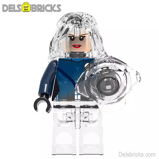 Invisible Woman from Fantastic Four Lego Minifigures Custom Toys - DelsBricks MinifiguresMinifiguresDelsBricks MinifiguresDelsbricks