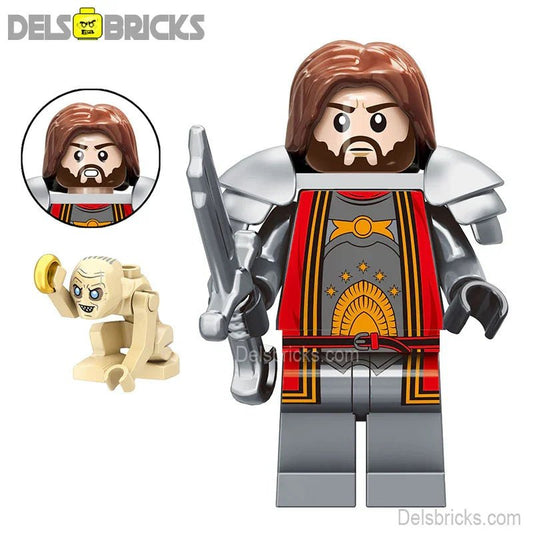 isildur Lord of The Rings Lego Minifigures Custom Toys - DelsBricks MinifiguresMinifiguresDelsBricks MinifiguresDelsbricks