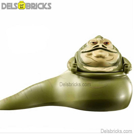 Jabba the Hutt Star Wars Lego Minifigures custom toys - DelsBricks MinifiguresLego Star Wars MinifiguresDelsBricks MinifiguresDelsbricks.com