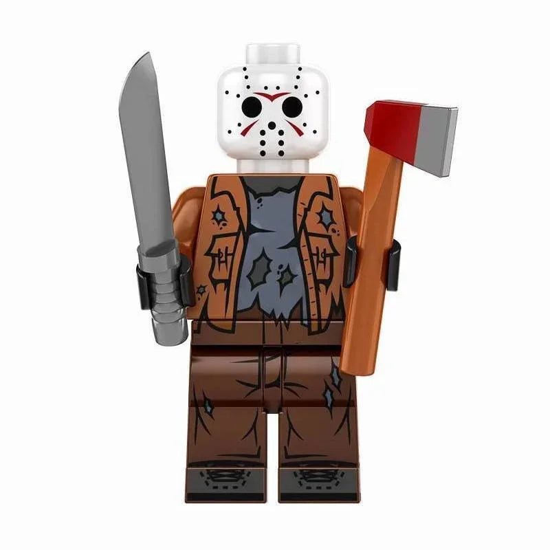 Jason Voorhees Friday The 13th - Lego Minifigures Custom Horror Toys 1 - DelsBricks MinifiguresLego Horror MinifiguresDelsBricks MinifiguresDelsbricks.com