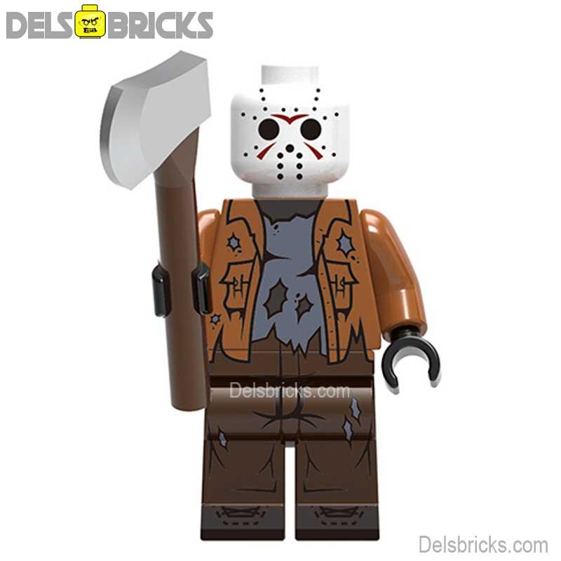 Jason Voorhees Friday The 13th - New Lego Horror Minifigures Custom Toys 1 - DelsBricks MinifiguresLego Horror MinifiguresDelsBricks MinifiguresDelsbricks.com