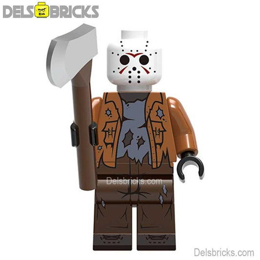 Jason Voorhees Friday The 13th - New Lego Horror Minifigures Custom Toys 1 - DelsBricks MinifiguresLego Horror MinifiguresDelsBricks MinifiguresDelsbricks.com