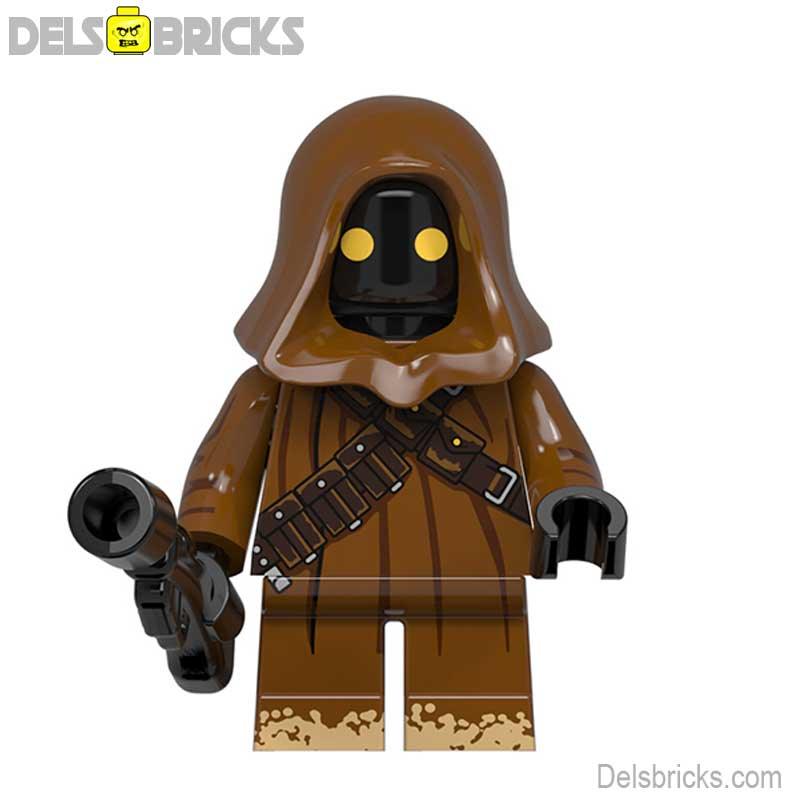 Jawas Star Wars Lego Minifigures custom Toys - DelsBricks MinifiguresLego Star Wars MinifiguresDelsBricks MinifiguresDelsbricks.com