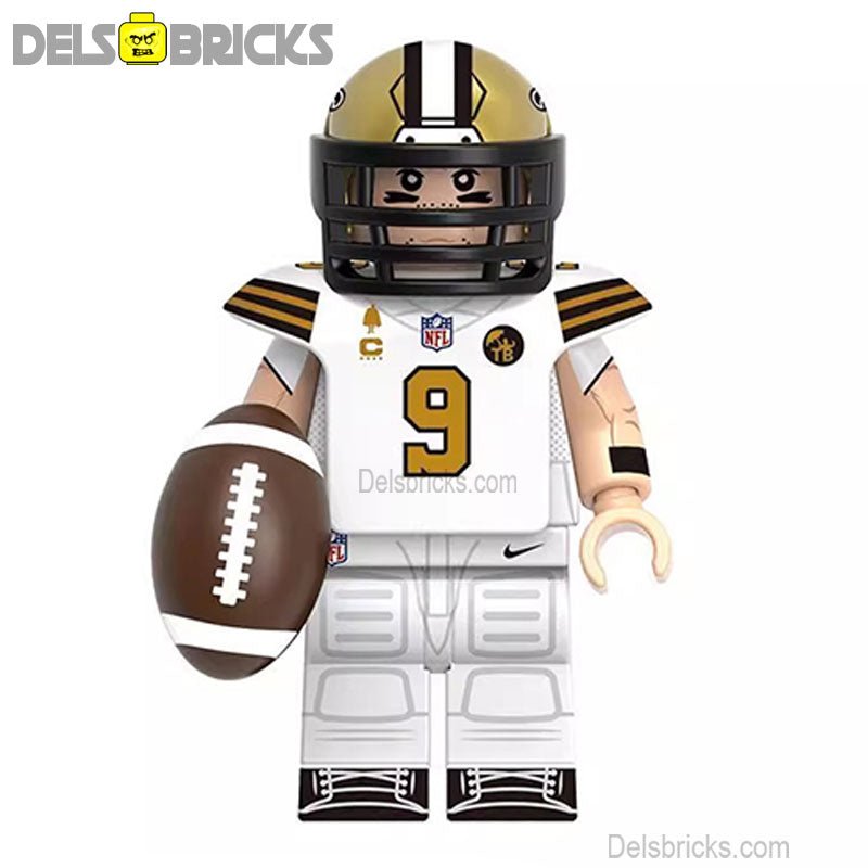John Elway NFL Football Legends Lego Minifigures Custom sports Toys - DelsBricks MinifiguresMinifiguresDelsBricks MinifiguresDelsbricks