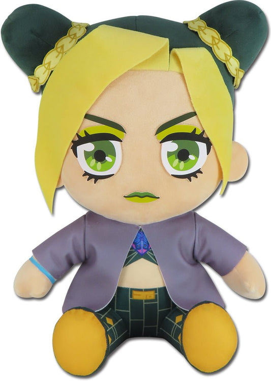 JoJo's Bizarre Adventure Jolyne Cujoh Sitting Plush 12 Inch - Official Stone Ocean Collectible - DelsBricks Toys & CollectiblesPlushDelsBricks Toys & CollectiblesSuper Anime Store