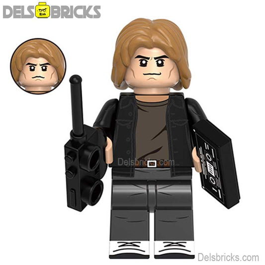 Jonathan Byers Stranger Things Lego Minifigures Custom Toys - DelsBricks MinifiguresMinifiguresDelsBricks MinifiguresDelsbricks