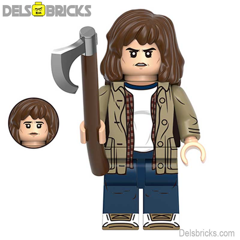 Joyce Byers Stranger Things Lego Minifigures Custom Toys - DelsBricks MinifiguresMinifiguresDelsBricks MinifiguresDelsbricks
