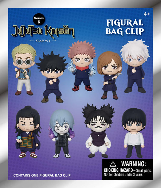 Jujutsu Kaisen 3D Foam Bag Clip Series 6 - Blind Bag Collectible - DelsBricks Toys & CollectiblesFigureDelsBricks Toys & CollectiblesSuper Anime Store