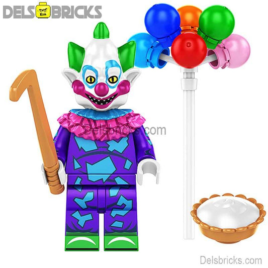 Jumbo from Killer Clowns From Outer Space movie Lego Minifigures custom toys 7 - DelsBricks MinifiguresLego Horror MinifiguresDelsBricks MinifiguresDelsbricks.com